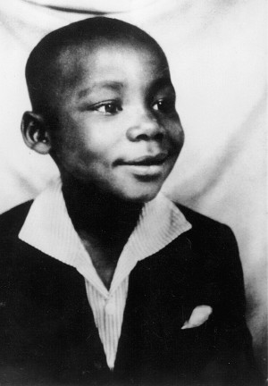 Martin Luther King, Jr. at the age of six. Civil Rights Activist. Photo Credit: Christine King Farri (Special to the AJC)